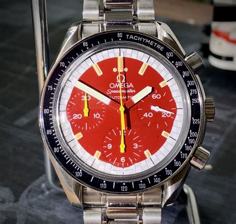 omega seamaster schumacher|Schumacher omega speedmaster 1996.